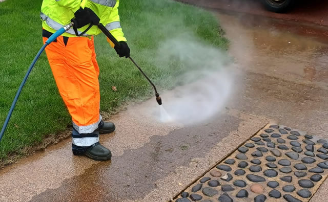 Pressure Washing Decking